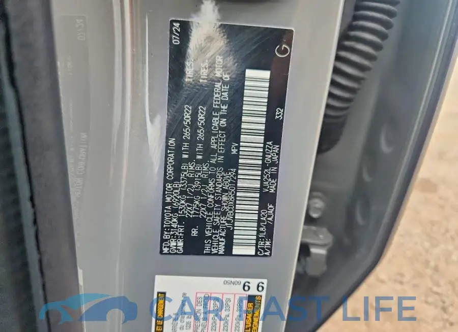 JTJVBCDX8R5017294# 14