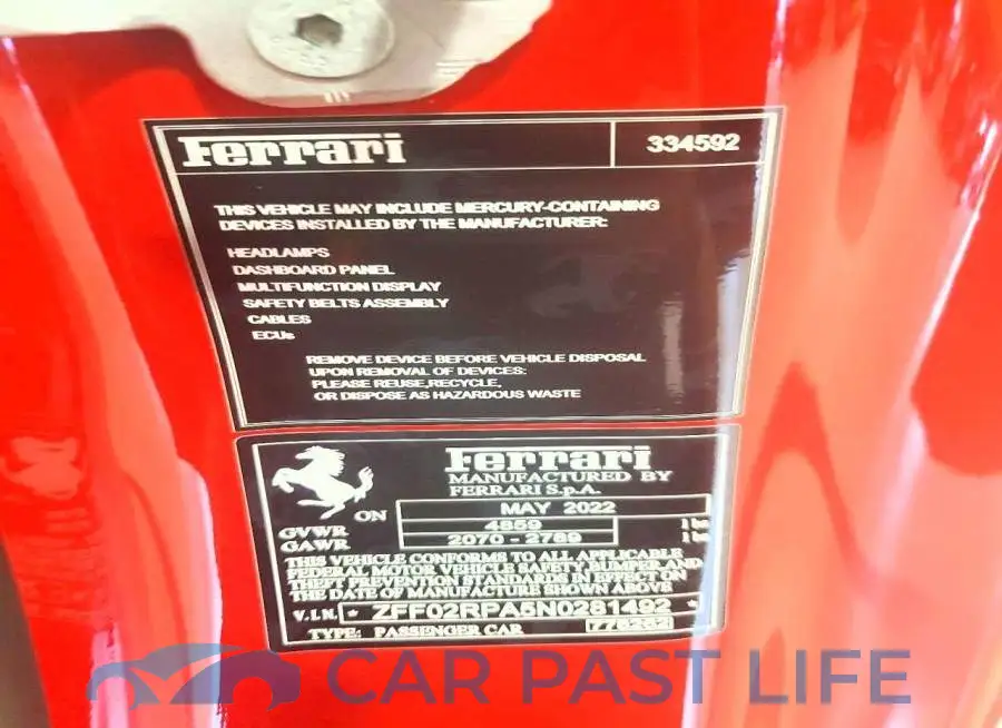 ZFF02RPA5N0281492# 12