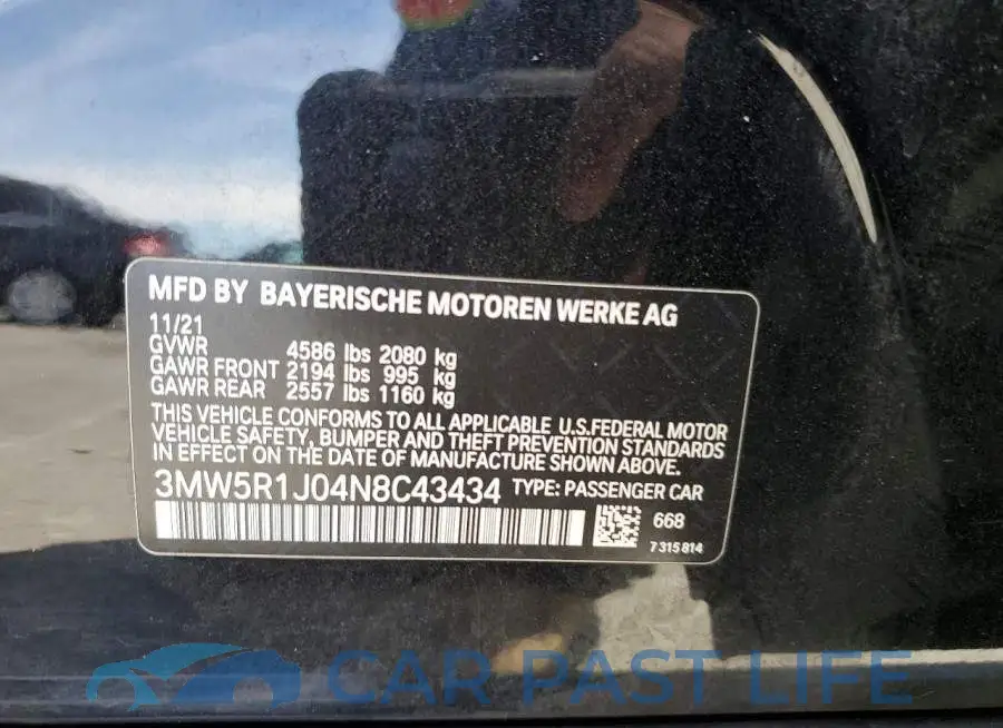 3MW5R1J04N8C43434# 13