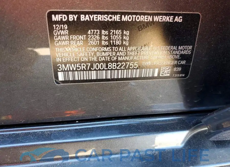 3MW5R7J00L8B22755# 12