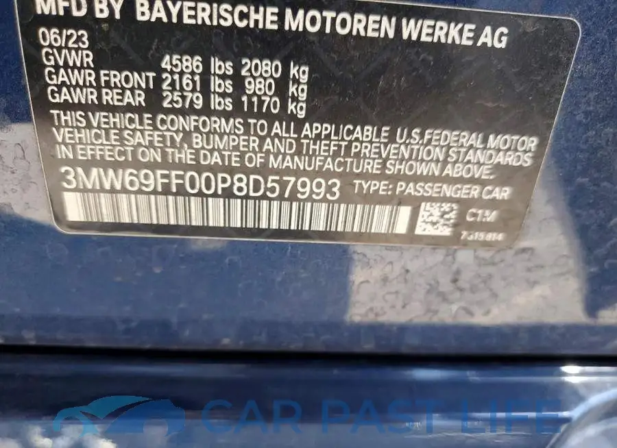 3MW69FF00P8D57993# 12