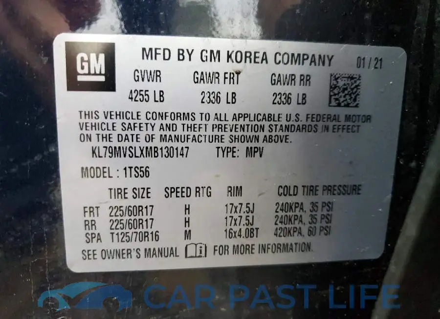 KL79MVSLXMB130147# 14