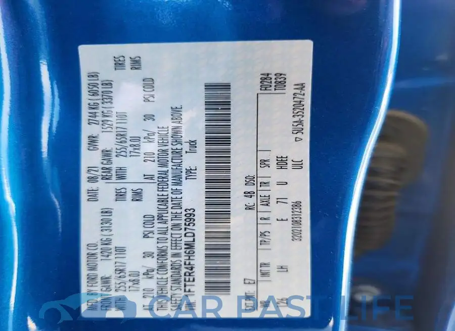 1FTER4FH6MLD75993# 12