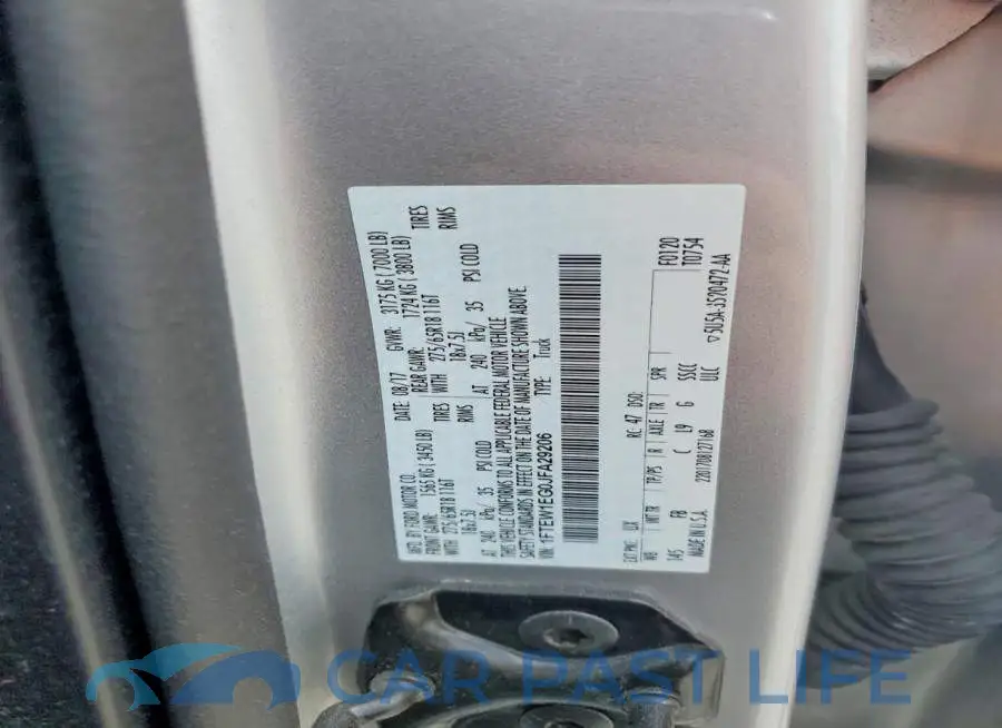 1FTEW1EG0JFA29206# 12