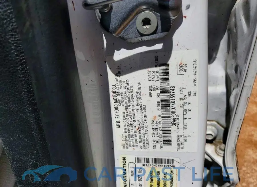 3FA6P0HD7KR159748# 12