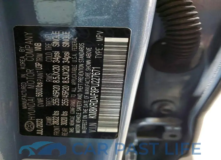 KM8KRDAF8PU227671# 13