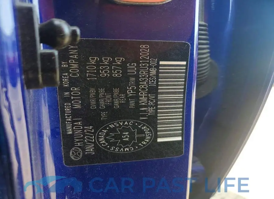 KMHRC8A33RU312028# 13