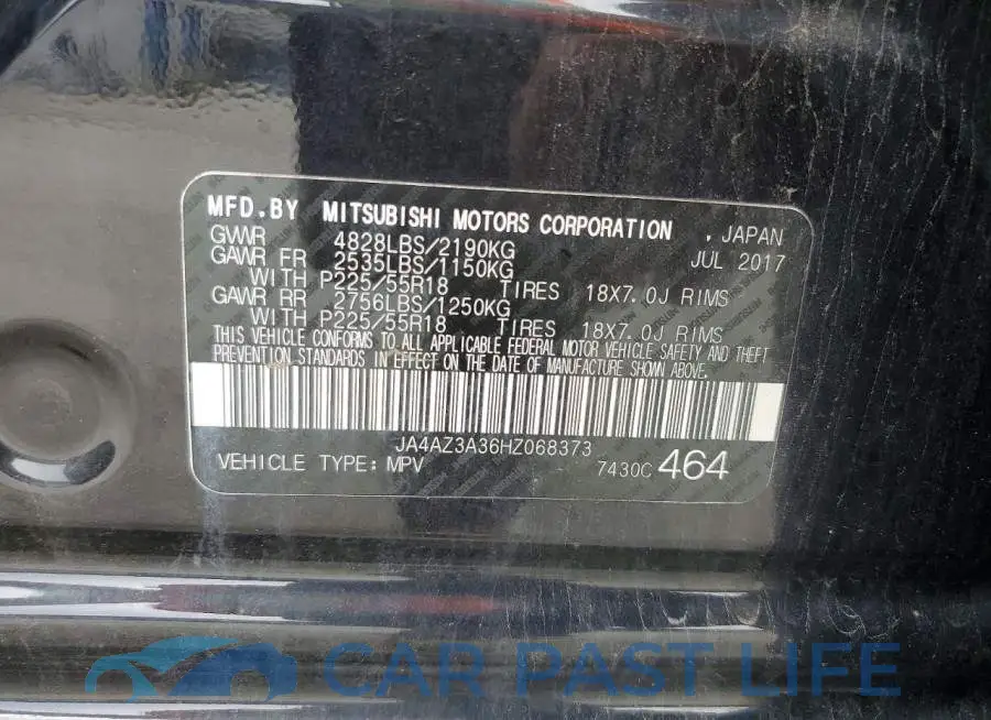 JA4AZ3A36HZ068373# 13