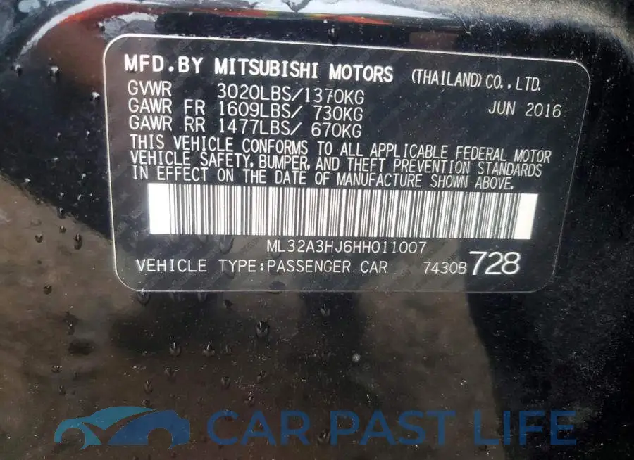 ML32A3HJ6HH011007# 12