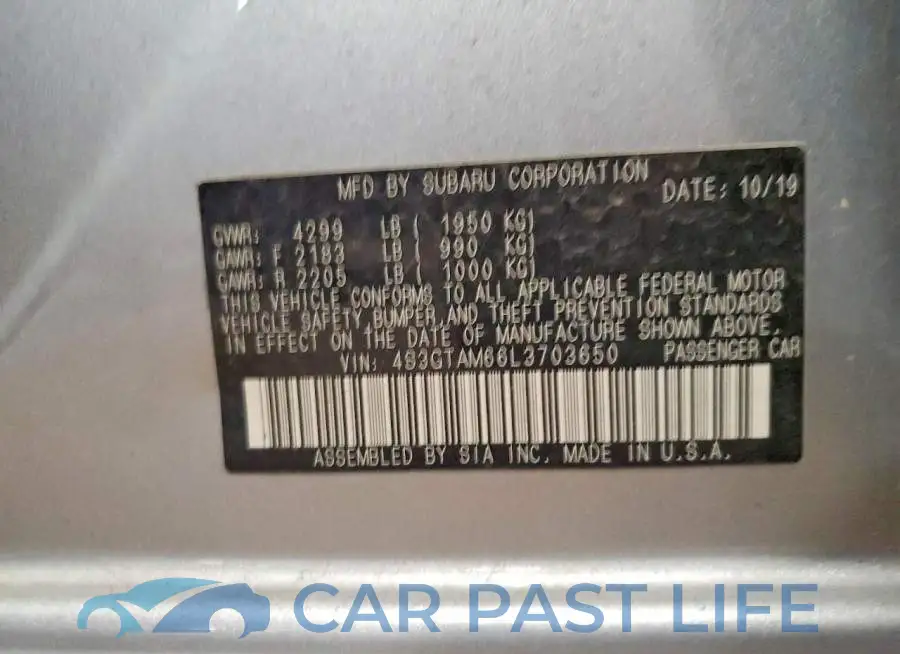 4S3GTAM66L3703650# 12