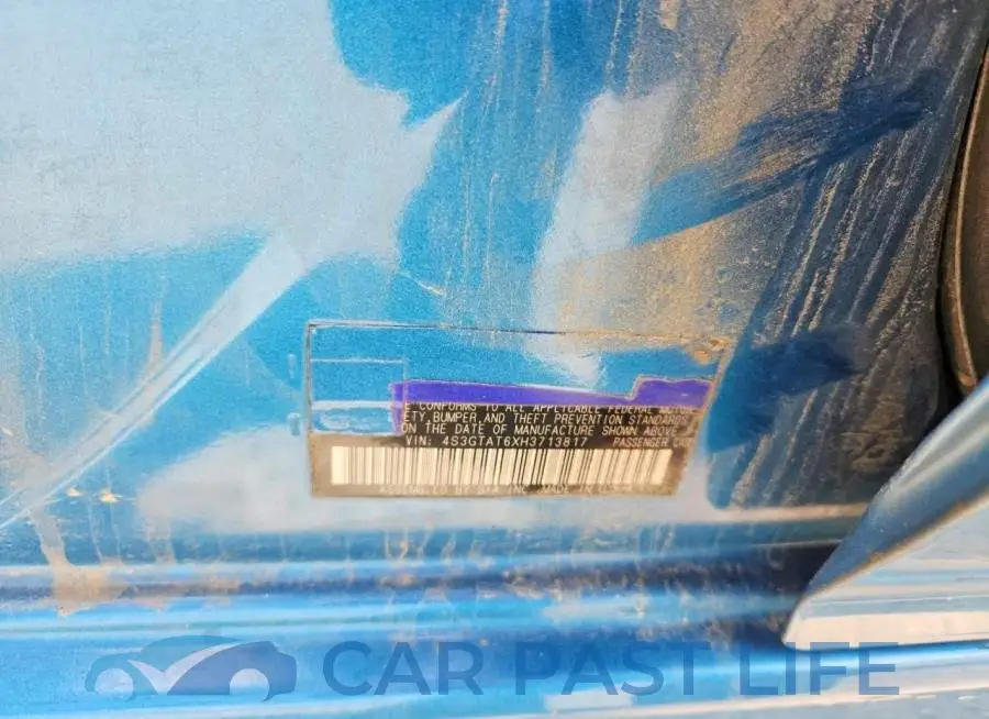 4S3GTAT6XH3713817# 12