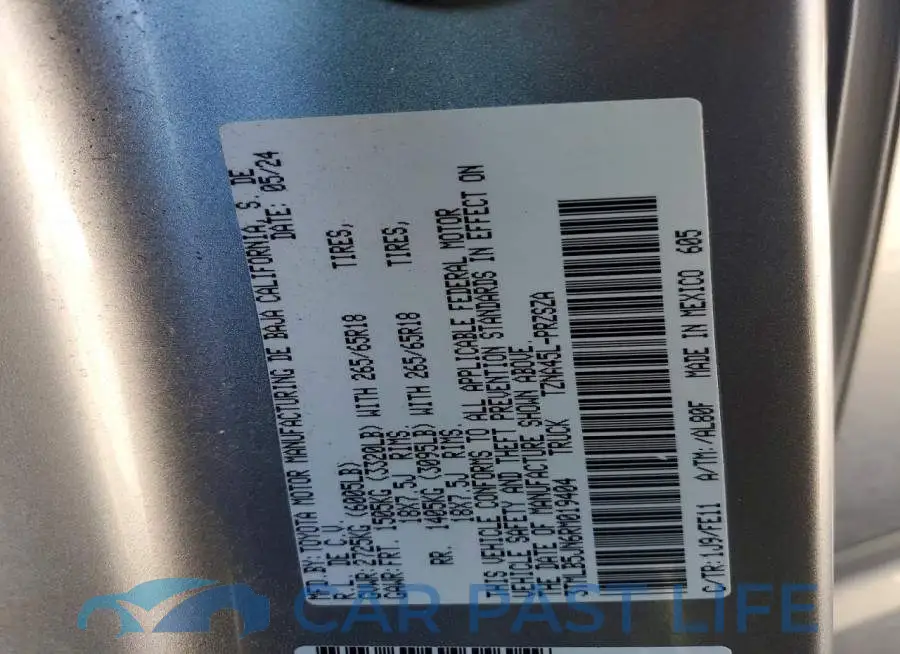 3TMLB5JN6RM019404# 12
