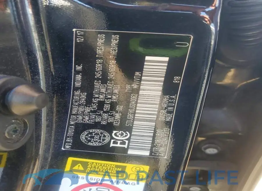 5TDJGRFH0JS040062# 13