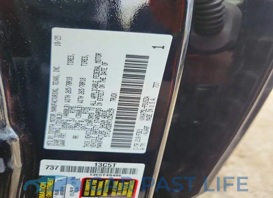 5TFLA5DB9TX354159# 12