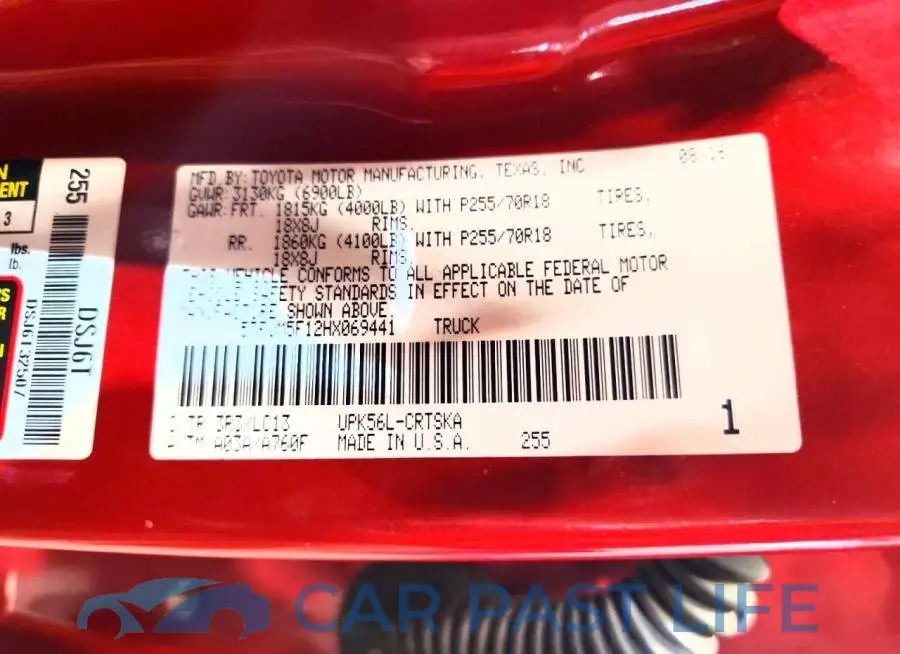 5TFUM5F12HX069441# 12