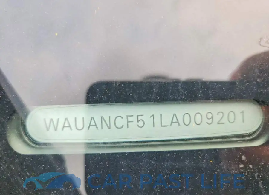 WAUANCF51LA009201# 12