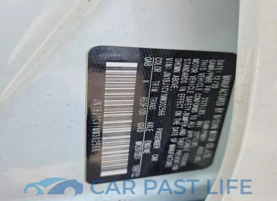 JN1BJ1CV1MW302566# 12