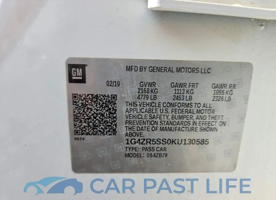 1G4ZR5SS0KU130585# 12