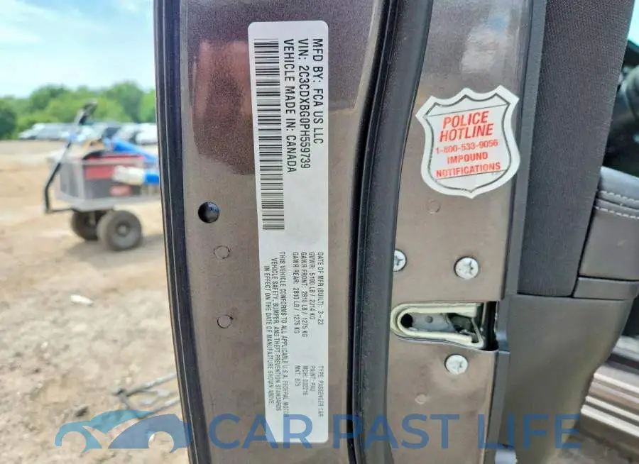 2C3CDXBG0PH559739# 12