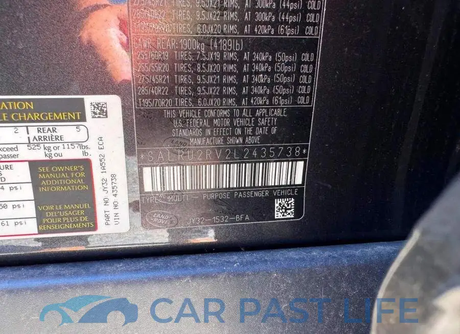 SALRU2RV2L2435738# 10