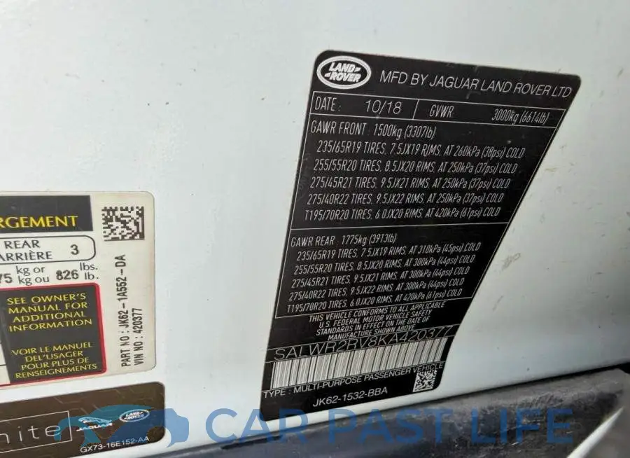 SALWR2RV8KA420377# 10
