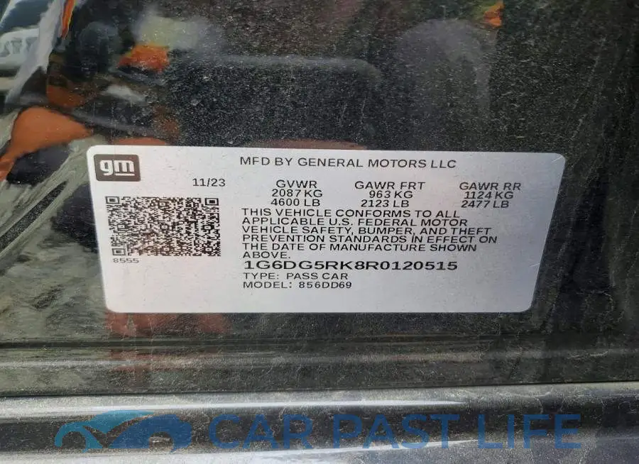 1G6DG5RK8R0120515# 12