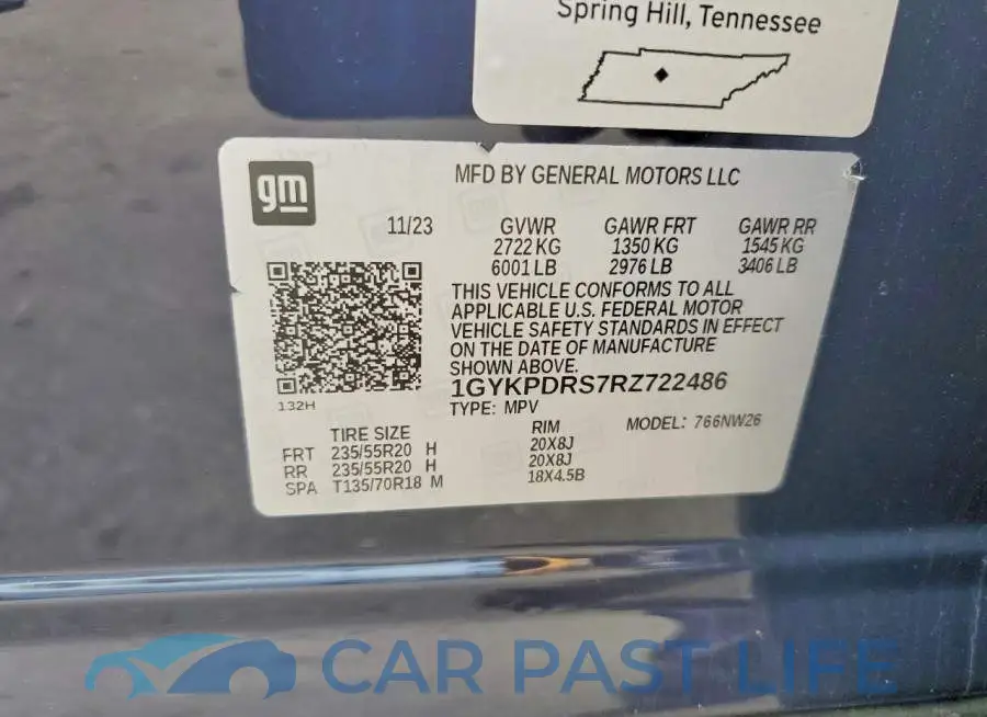 1GYKPDRS7RZ722486# 13