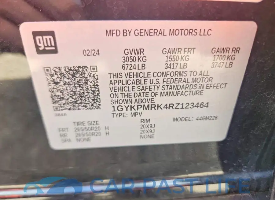 1GYKPMRK4RZ123464# 13