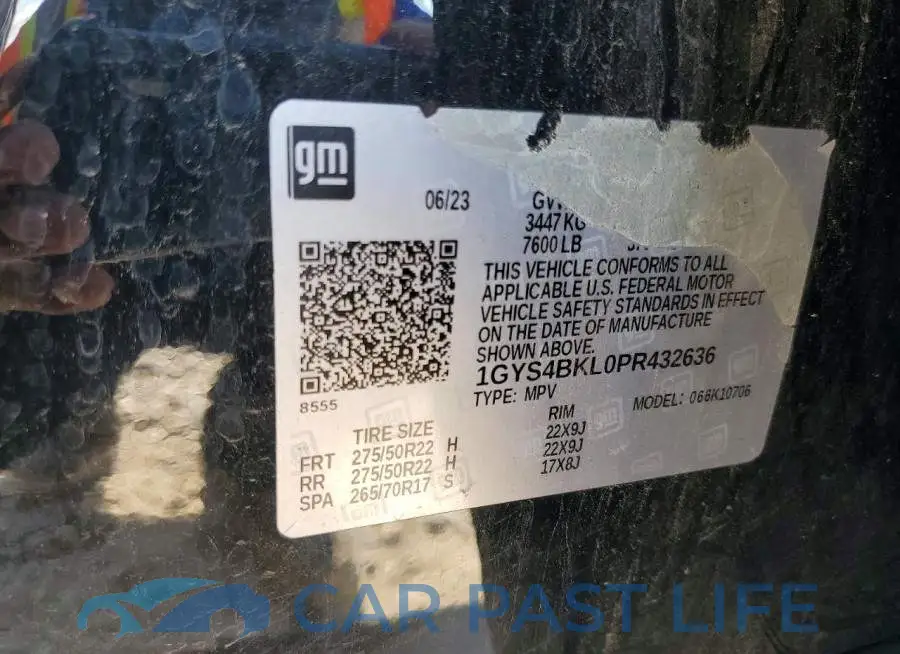 1GYS4BKL0PR432636# 13