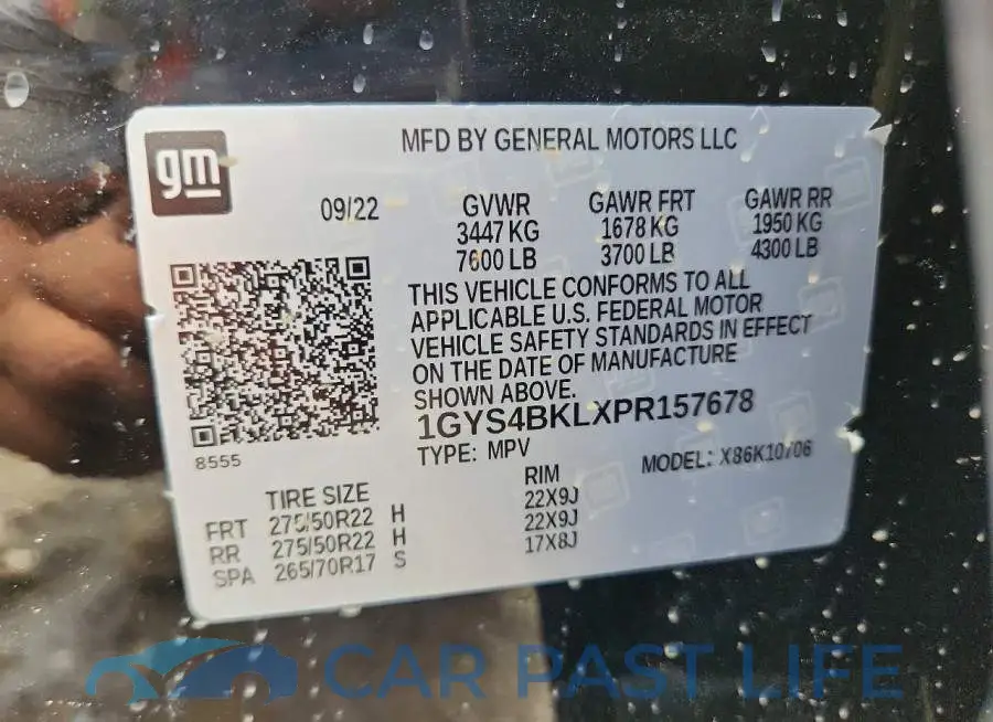 1GYS4BKLXPR157678# 14