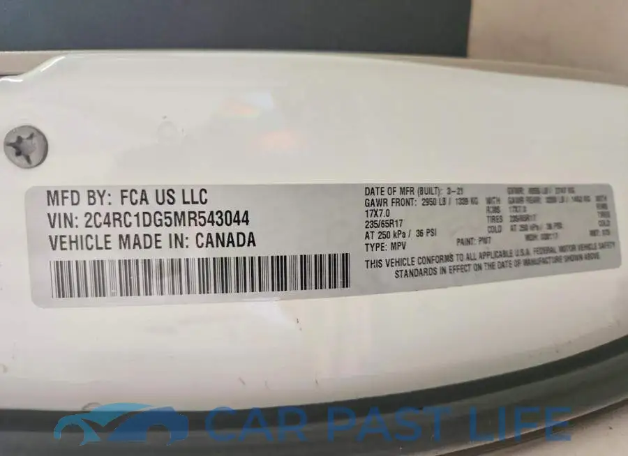 2C4RC1DG5MR543044# 13