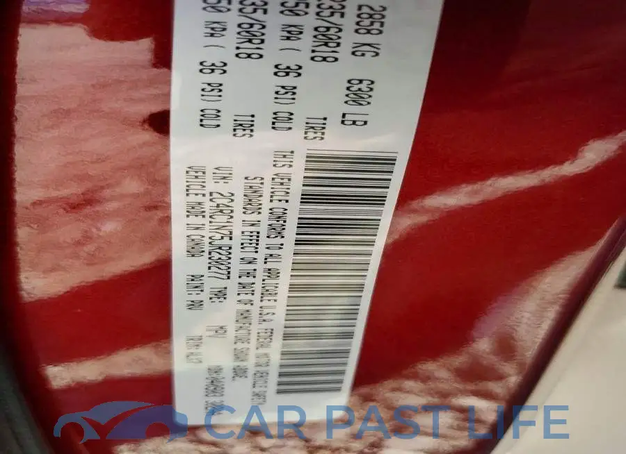 2C4RC1N75JR230277# 13