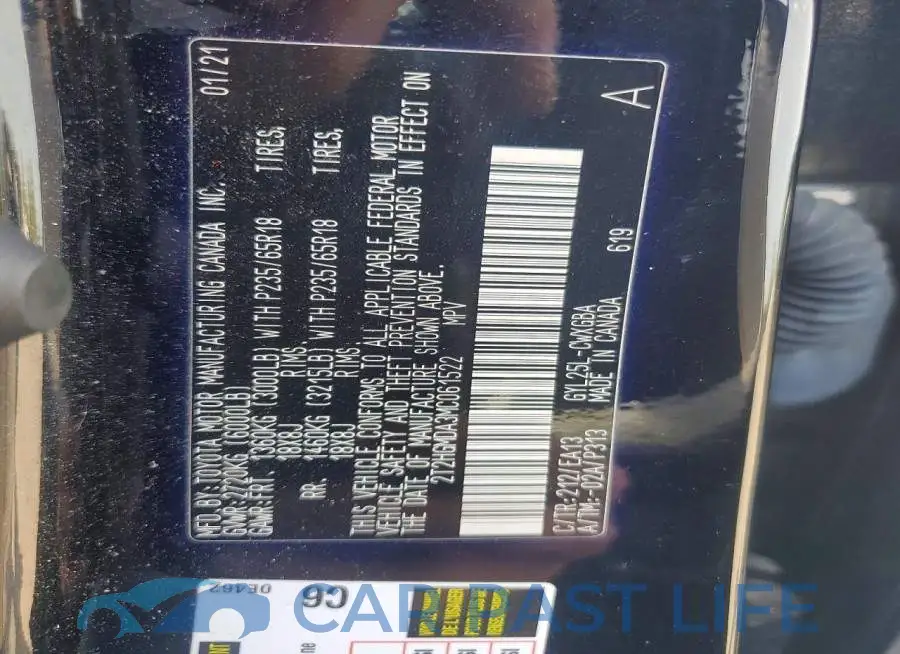 2T2HGMDA3MC061522# 13