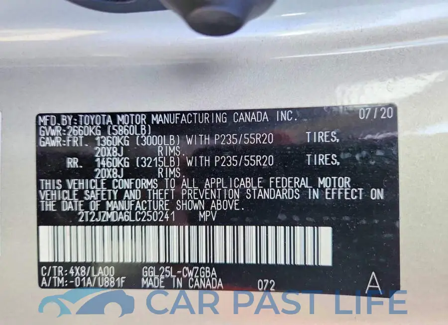 2T2JZMDA6LC250241# 14