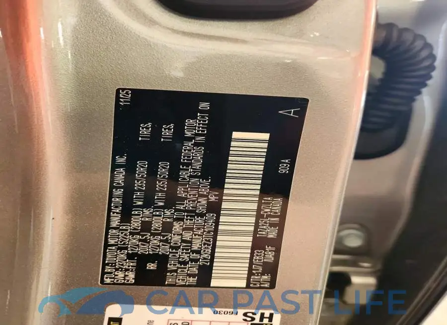 2T2KGCEZ3TC109409# 14
