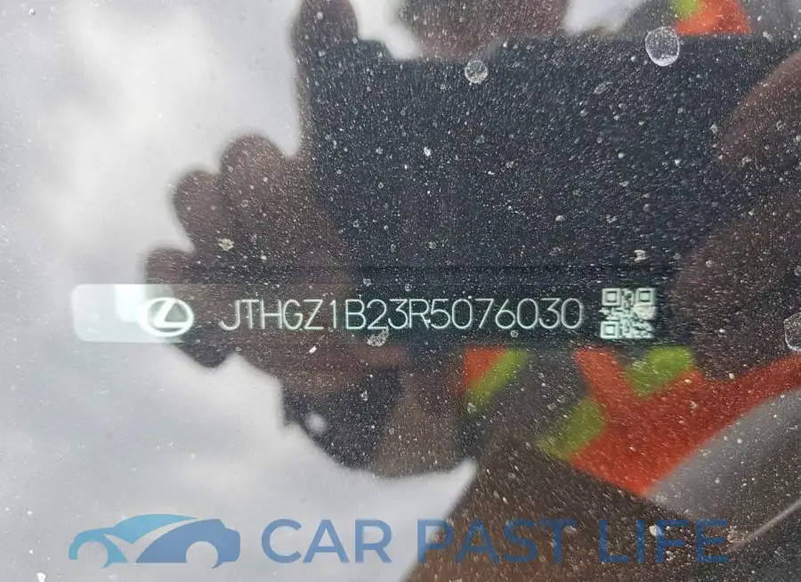 JTHGZ1B23R5076030# 12