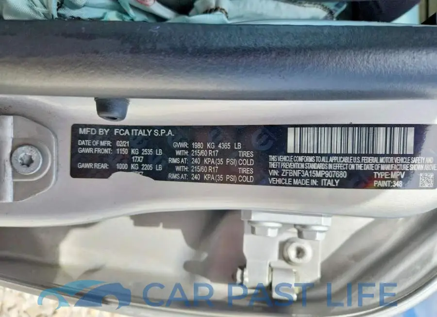 ZFBNF3A15MP907680# 12
