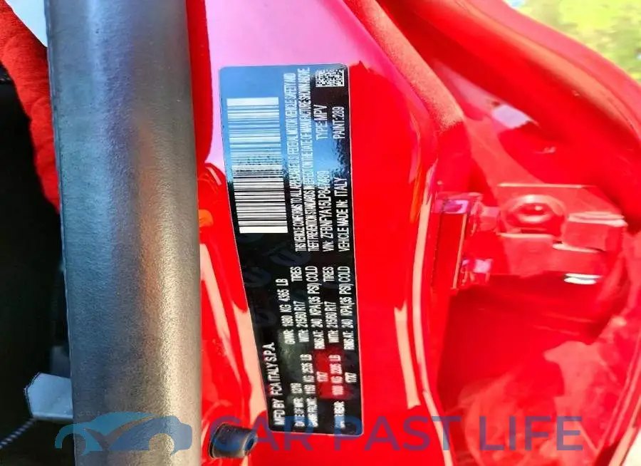 ZFBNFYA15LP847489# 12