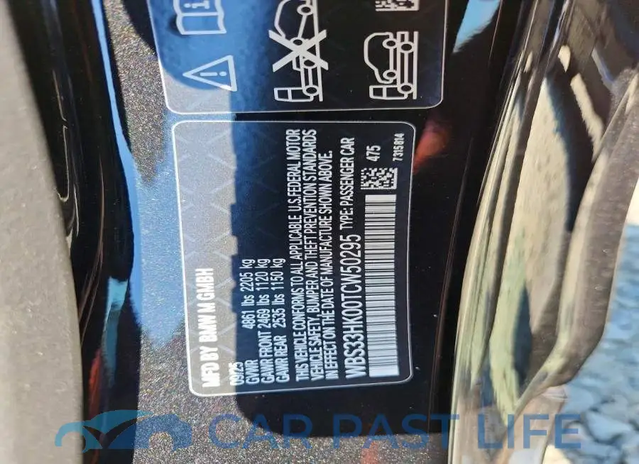 WBS33HK00TCW50295# 12