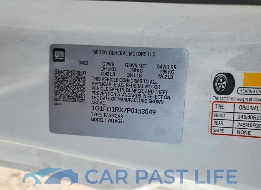 1G1FB1RX7P0153049# 13