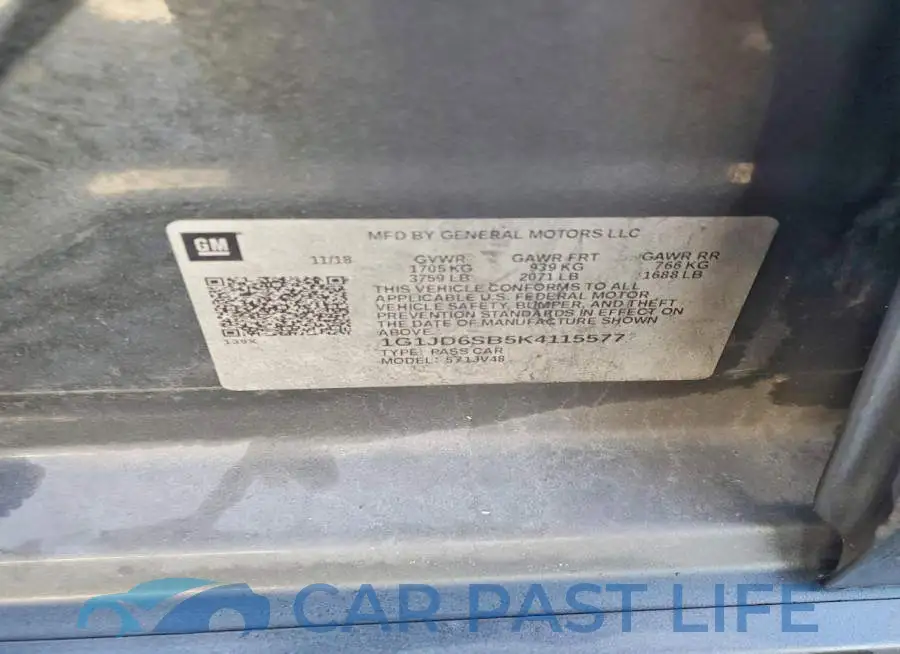 1G1JD6SB5K4115577# 12