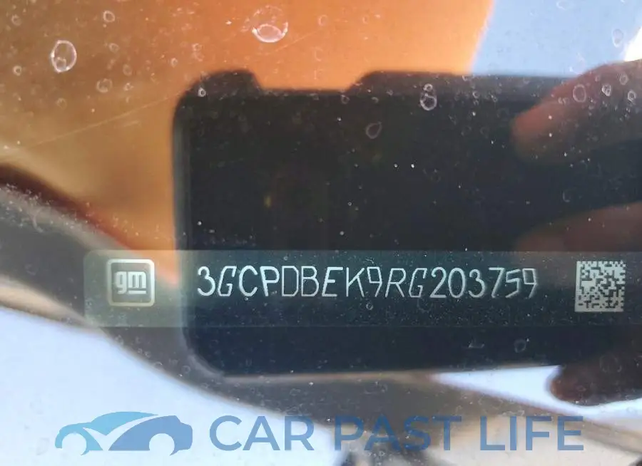 3GCPDBEK9RG203759# 13