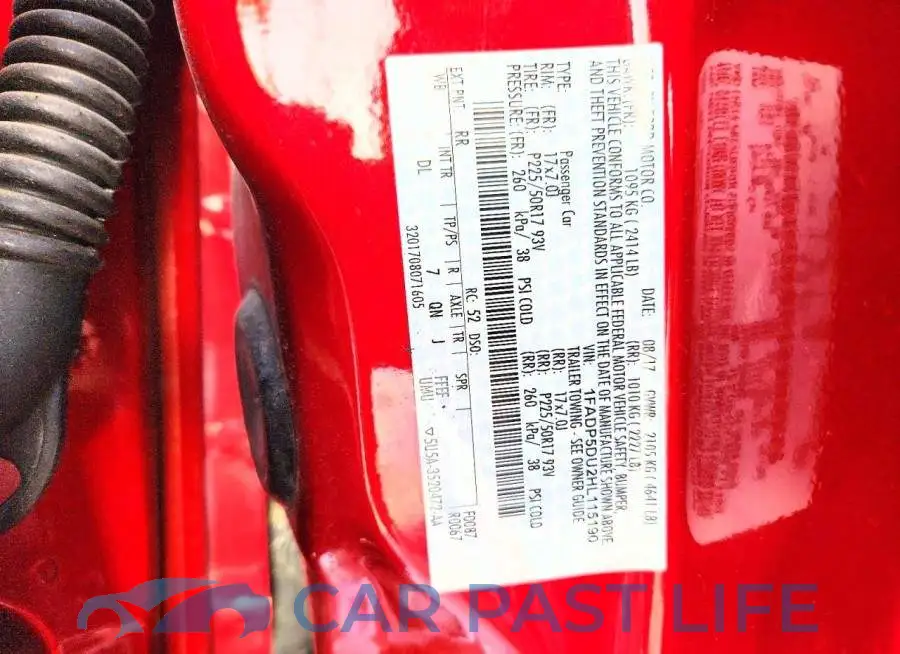 1FADP5DU2HL115190# 12