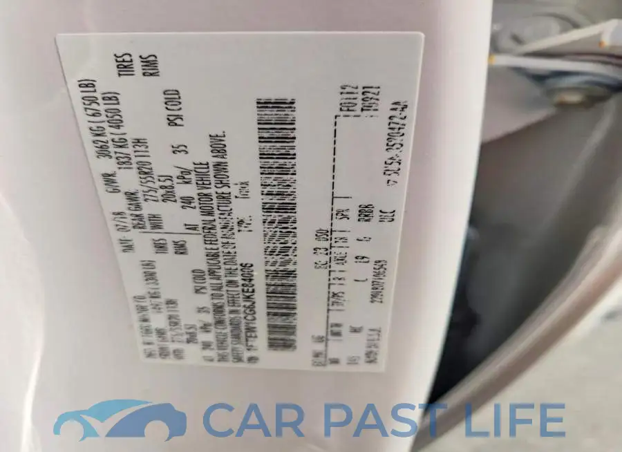 1FTEW1CG6JKE84006# 13