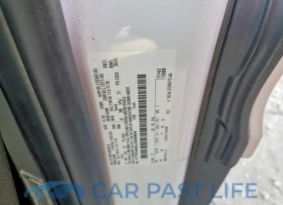 1FTRS4X82LKB58904# 13