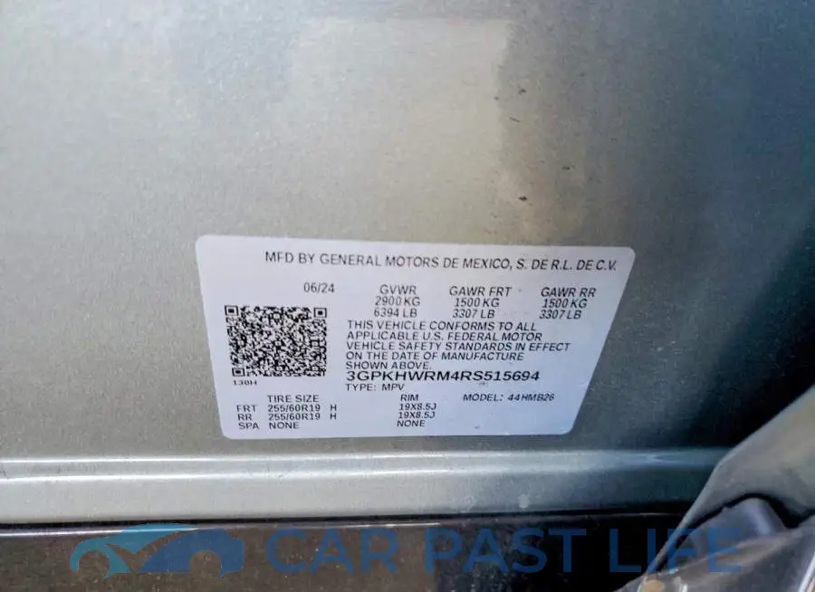 3GPKHWRM4RS515694# 13