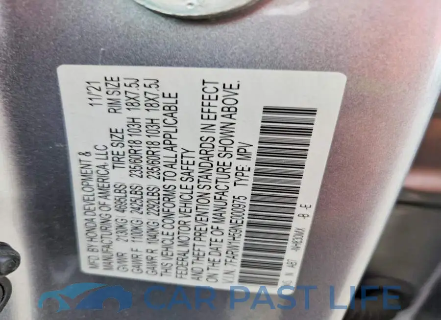 7FARW1H59NE000975# 13