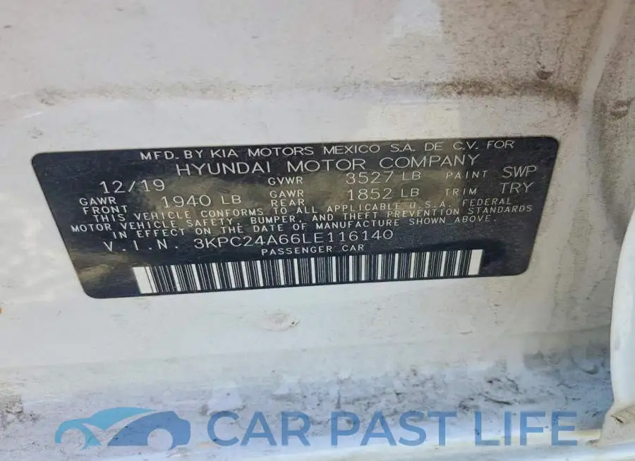 3KPC24A66LE116140# 12