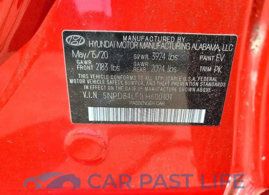 5NPD84LF1LH600101# 13
