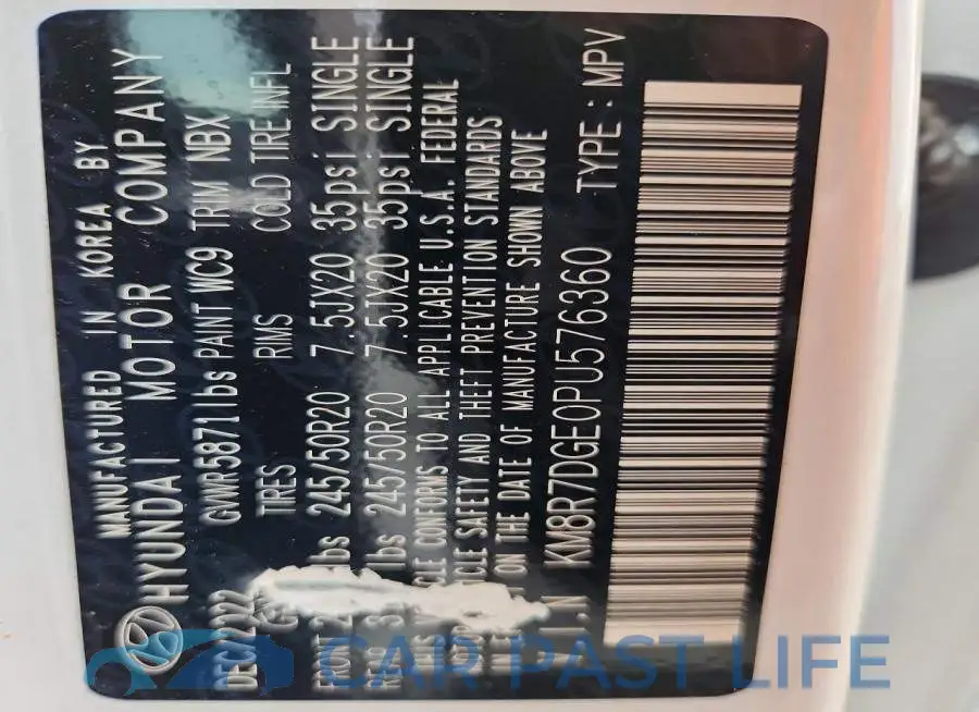 KM8R7DGE0PU576360# 13